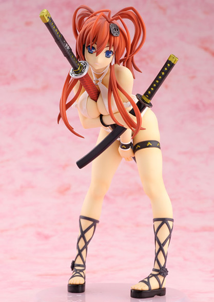 Yagyu Jubei (White, Swimsuit), Hyakka Ryouran, Alter, Hobby Japan, Pre-Painted, 1/8, 4981932503776