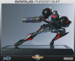 Samus Aran (Phazon Suit), Metroid Prime, First 4 Figures, Pre-Painted