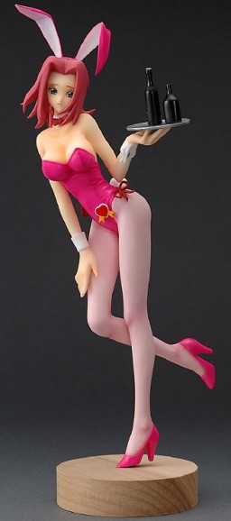 Kouzuki Kallen (Bunny Girl), Code Geass - Hangyaku No Lelouch, Bandai, Pre-Painted, 1/7, 4543112569349