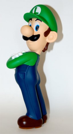 Luigi (DX Figure #6), Super Mario Brothers, Banpresto, Pre-Painted