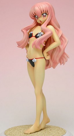 Louise Françoise Le Blanc De La Vallière (Swimsuit), Zero No Tsukaima, Wave, Pre-Painted, 1/10, 4943209550098