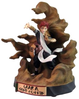 Gaara (Sand Coffin - Exclusive), Naruto, Toynami, Pre-Painted