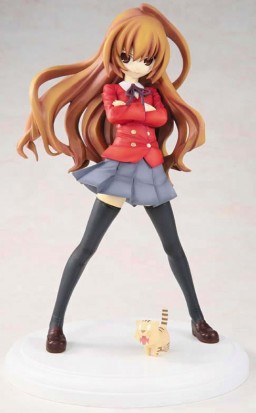 Aisaka Taiga, Tenori Tiger, Toradora!, Chara-Ani, Pre-Painted, 1/8, 4543341131676