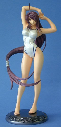 Kan'u Unchou (Limited White School Swimsuit), Ikki Tousen Great Guardians, New Line, Pre-Painted, 1/7
