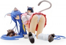 Kan'u Unchou (Nekomimi Pink Cat), Ikki Tousen, Griffon Enterprises, Pre-Painted, 1/7