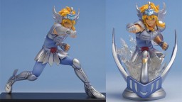 Cygnus Hyoga (Super Figure Saint Seiya), Saint Seiya, Medicos Entertainment, Pre-Painted