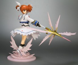 Takamachi Nanoha, Mahou Shoujo Lyrical Nanoha A's, Kotobukiya, Pre-Painted, 1/7