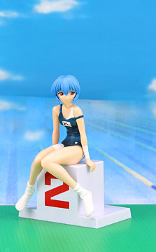 Ayanami Rei (School Swimming Suit), Shin Seiki Evangelion, SEGA, Pre-Painted