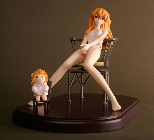 Souryuu Asuka Langley (Private Clothes), Shin Seiki Evangelion, New Line, Pre-Painted, 1/5.5