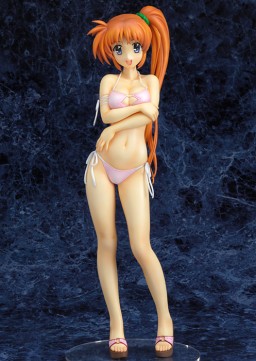 Takamachi Nanoha (Swimsuit), Mahou Shoujo Lyrical Nanoha StrikerS, Good Smile Company, Pre-Painted, 1/4, 4582191965222