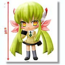 C.C. (Petit Collection vol.1), Code Geass - Hangyaku No Lelouch, Banpresto, Pre-Painted