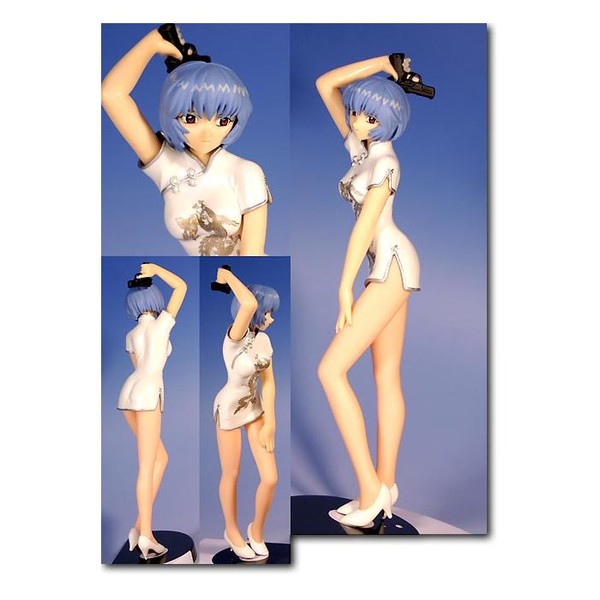Ayanami Rei (China Dress), Shin Seiki Evangelion, SEGA, Pre-Painted