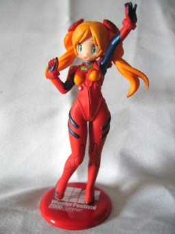 Reset-chan (Asuka Cosplay), Shin Seiki Evangelion, Kaiyodo, Pre-Painted