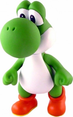 Yoshi (Prize Collection #3, Green), Super Mario Brothers, Banpresto, Pre-Painted