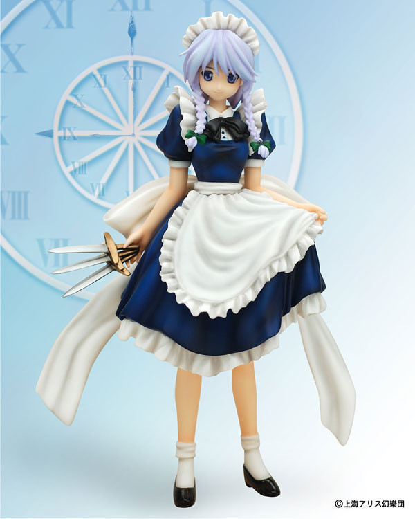 Izayoi Sakuya, Touhou Project, Griffon Enterprises, Pre-Painted, 1/8, 4582221152219
