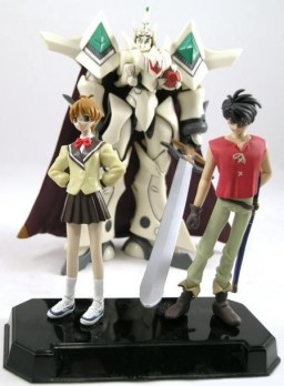 Escaflowne, Kanzaki Hitomi, Van Fanel, Tenkuu No Escaflowne, Bandai, Pre-Painted