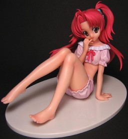 Miyama Yuuna (Pink), Maburaho, Chara-Ani, Pre-Painted, 1/8