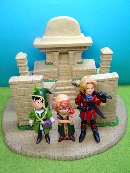 Kiefer, Maribel, Shujinkou (Castle Diorama), Dragon Quest VII Eden No Senshi-tachi, Enix, Pre-Painted