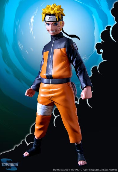 Uzumaki Naruto (Figures Series 1), Naruto Shippuuden, Toynami, Pre-Painted