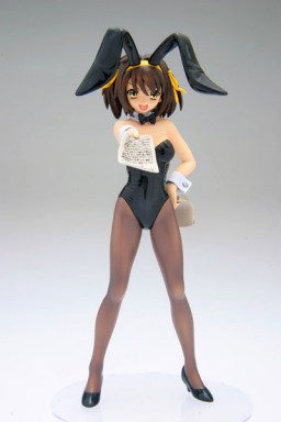 Suzumiya Haruhi (Bunny Girl), Suzumiya Haruhi No Yuuutsu, Wave, Pre-Painted, 1/10