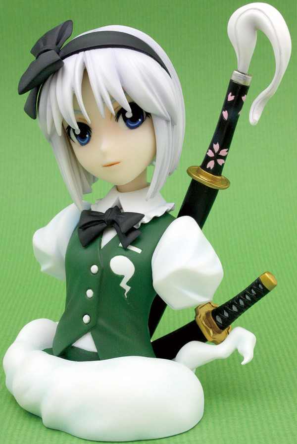 Konpaku Youmu, Touhou Project, Ques Q, Pre-Painted, 1/6