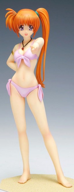 Takamachi Nanoha (Swimsuit), Mahou Shoujo Lyrical Nanoha StrikerS, Wave, Pre-Painted, 1/10, 4943209550739