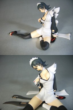 Iroha, Samurai Spirits, Daiki Kougyou, Pre-Painted, 1/8