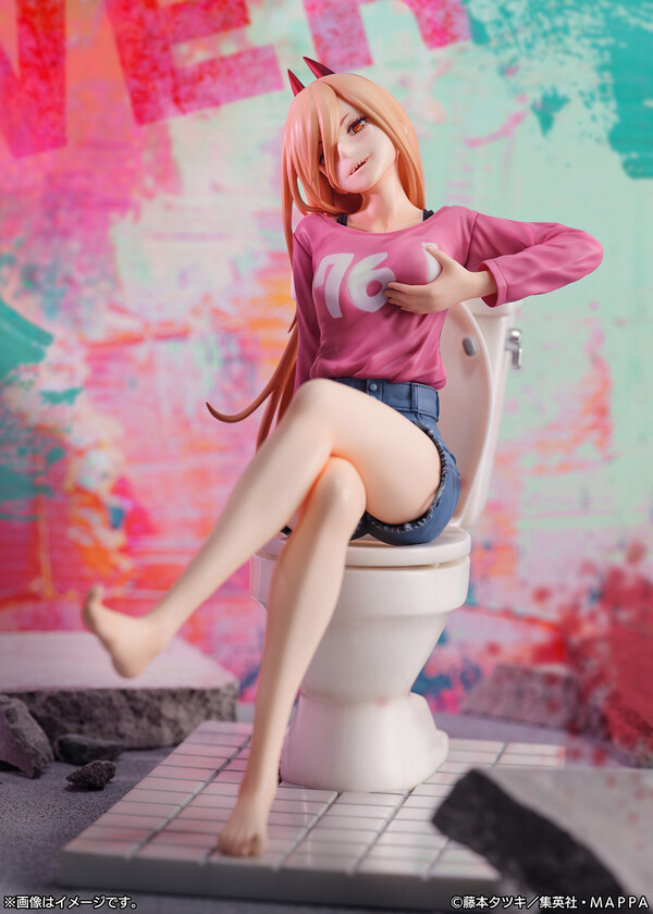 Nyaako, Power, Chainsaw Man, Alpha Satellite, EStream, Pre-Painted, 1/7, 4580769940725