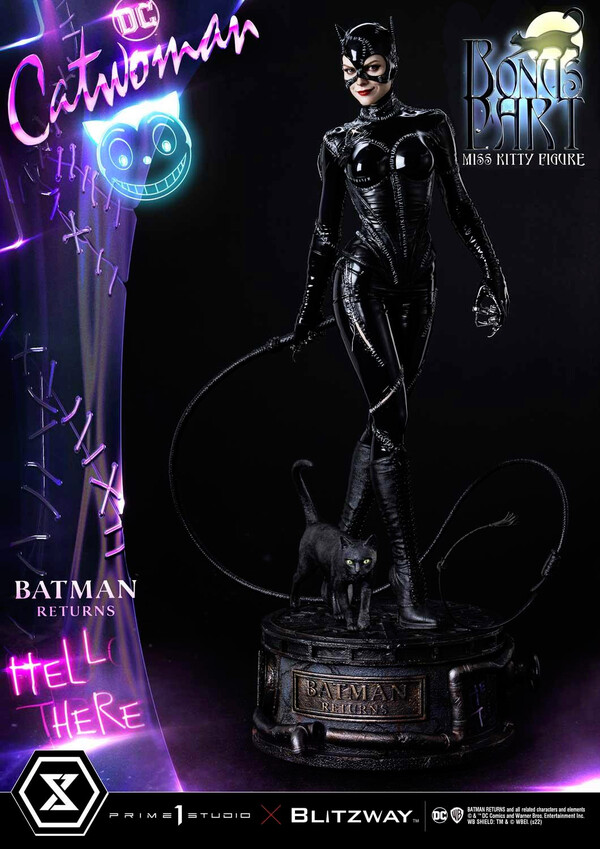 Catwoman, Miss Kitty (Bonus), Batman Returns, Blitzway, Prime 1 Studio, Blitzway, Pre-Painted, 1/3, 4580708043890