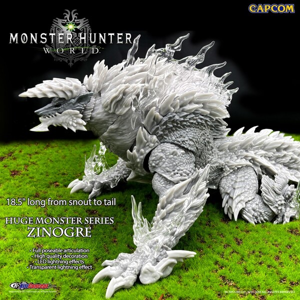 Jinouga, Monster Hunter World, KitzConcept, Action/Dolls, 1/8