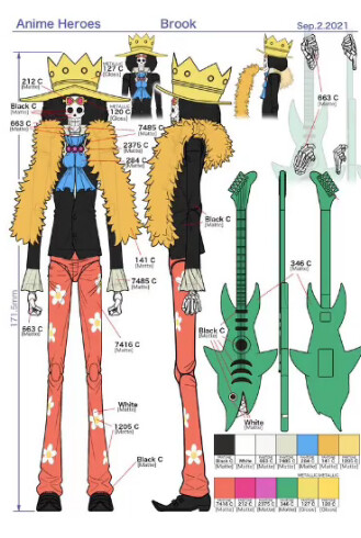 Brook, One Piece, Bandai, Action/Dolls