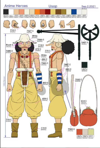 Usopp, One Piece, Bandai, Action/Dolls