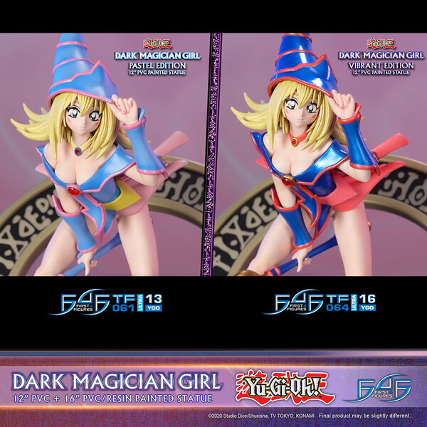 Black Magician Girl (Vibrant Edition, Standard Edition), Yu-Gi-Oh! Duel Monsters, First 4 Figures, Pre-Painted