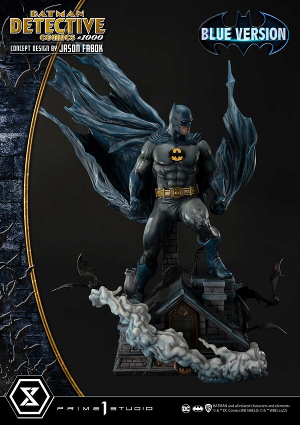 Batman (Detective Comics #1000 CoArt, Blue), Batman, Prime 1 Studio, Pre-Painted, 1/3, 4580708042039