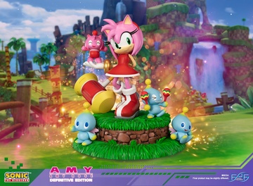 Amy Rose (SONIC THE HEDGEHOG - DEFINITIVE EDITION), Sonic The Hedgehog, Sonic X, First 4 Figures, Pre-Painted