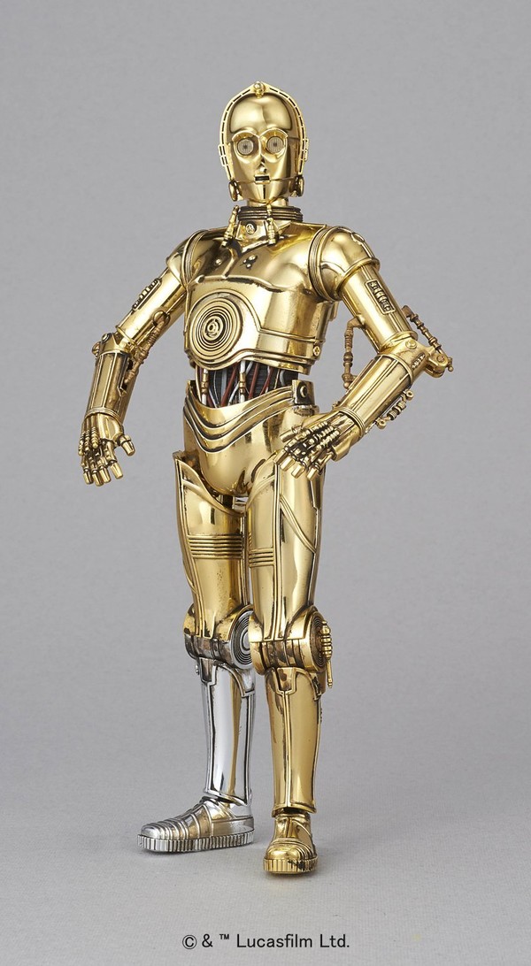 C-3PO, Star Wars, Bandai, Model Kit, 1/12