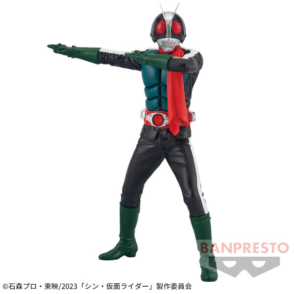 Kamen Rider No. 2, Shin Kamen Rider, Bandai Spirits, Pre-Painted