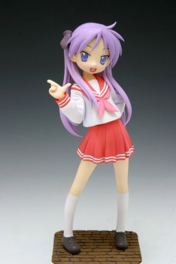 Hiiragi Kagami (School Wear), Lucky☆Star, Wave, Pre-Painted, 1/12, 4943209550685
