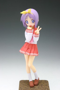 Hiiragi Tsukasa (School Wear), Lucky☆Star, Wave, Pre-Painted, 1/12, 4943209550685