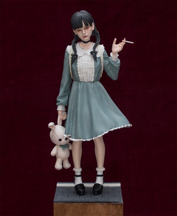 Mitsuami, Original, Hitotonari, Garage Kit, 1/8