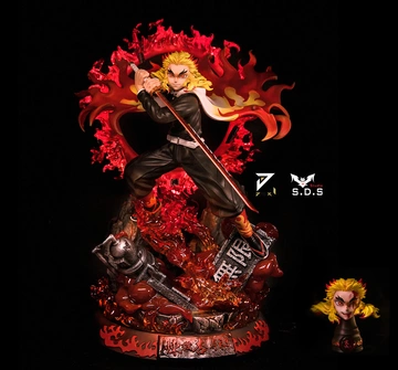 Rengoku Kyoujurou (Flame Pillar Rengoku Kyojuro), Kimetsu No Yaiba Movie: Mugen Ressha-hen, Individual Sculptor, Pre-Painted, 1/6