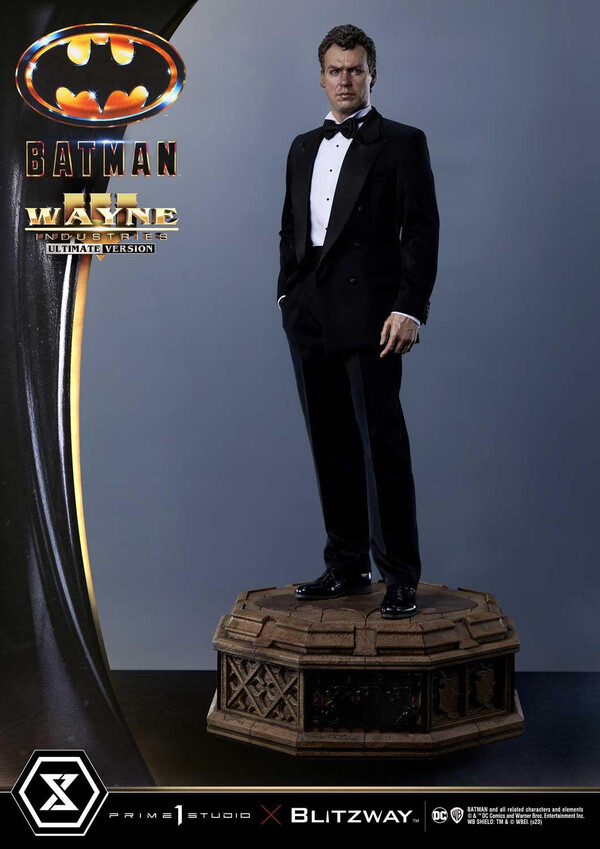 Bruce Wayne (Ultimate), Batman (1989), Blitzway, Prime 1 Studio, Blitzway, Pre-Painted, 1/3, 4580708046471
