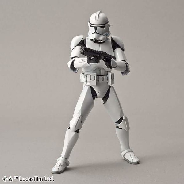 Clone Trooper, Star Wars, Bandai, Model Kit, 1/12, 4549660075745