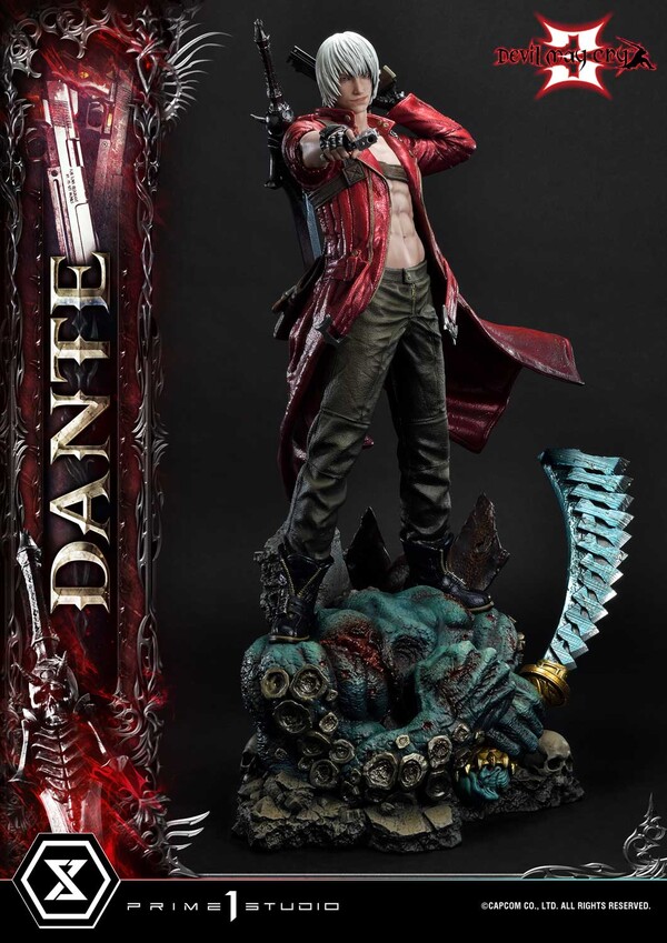 Dante Sparda, Devil May Cry 3, Prime 1 Studio, Pre-Painted, 1/4, 4580708047249