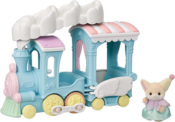 Fluffy Cloud Parade Train Set, Sylvanian Families, Epoch, Action/Dolls, 4905040149596