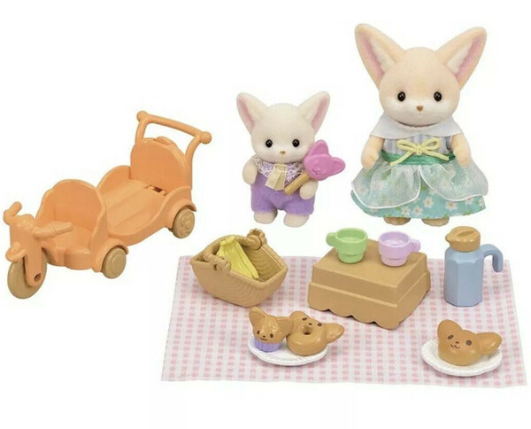 Fennec Fox Siblings Picnic Set, Sylvanian Families, Epoch, Action/Dolls, 4905040149183