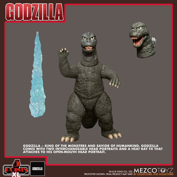 Gojira, Gojira Vs. MechaGojira (1974), Mezco, Action/Dolls