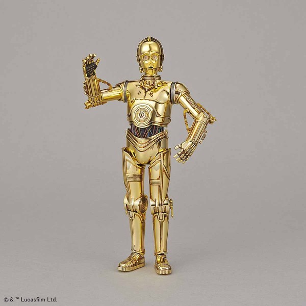 C-3PO, Star Wars: The Last Jedi, Bandai, Model Kit, 1/12, 4549660232971