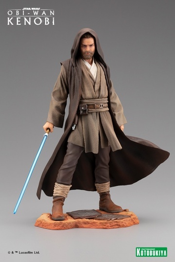 Obi-Wan Kenobi, Obi-Wan Kenobi, Kotobukiya, Pre-Painted, 1/7