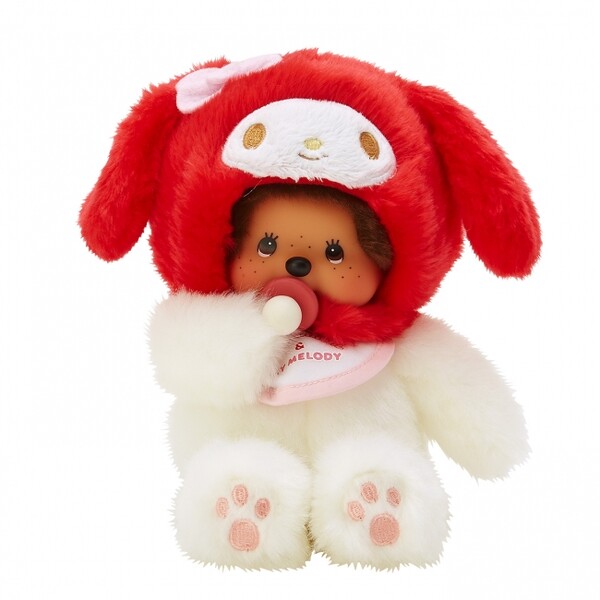 Monchhichi, My Melody (My Melody x Monchhichi), Sekiguchi, Action/Dolls